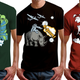 Illustration for article titled Get ready for animal (and plant) uprisings with these t-shirts
